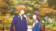 Tohru and Kyo, as seen in the anime (Image Credit: TMS Entertainment)